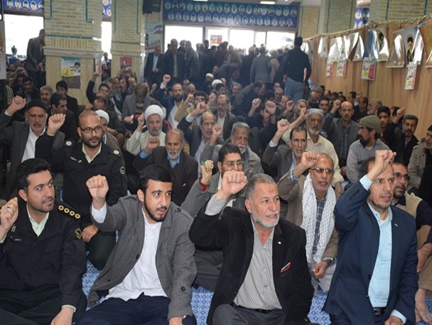 بزرگداشت حماسه ۹دی در شهرستان میبد