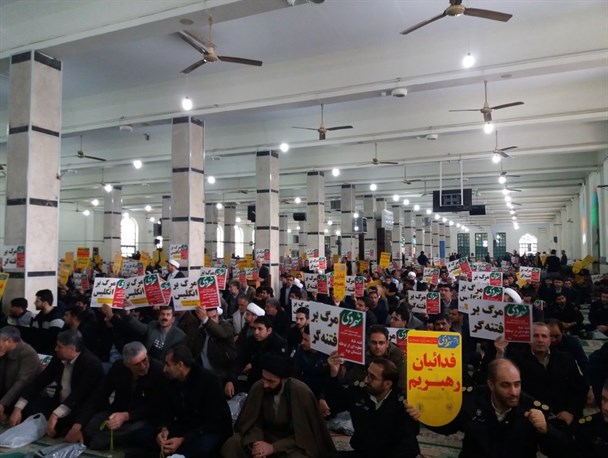 تجمع باشکوه کرمانشاهی‌ها در گرامیداشت ۹ دی