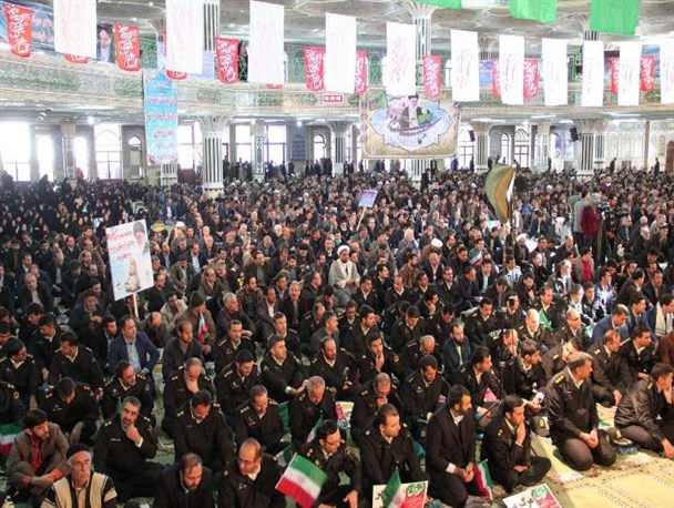 ایران واهمه ای از تهدیدات استکبار جهانی ندارد/اعلام انزجار مردم بام ایران از فتنه‌گران