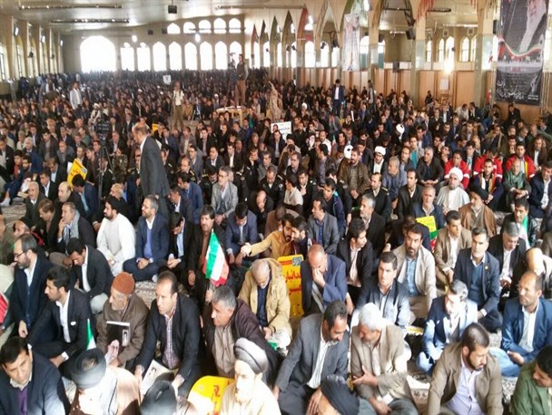 تجدید میثاق با ولایت در روزی که چشم طمع دشمنان را کور کردند+تصاویر