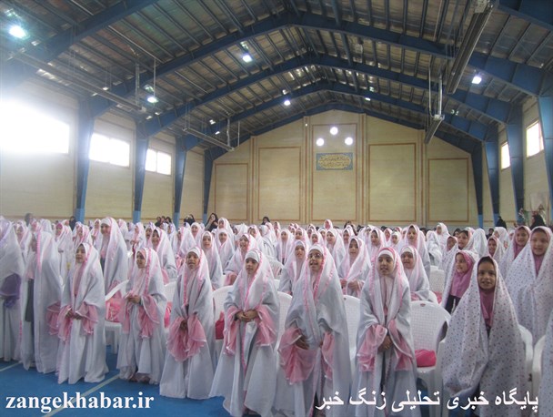 جشن تکلیف ویژه دانش آموزان دختر شهرستان بن برگزار شد+ تصاویر
