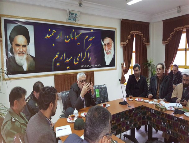 تصاویری از دومین جلسه هماهنگی برنامه های دهه فجر املش