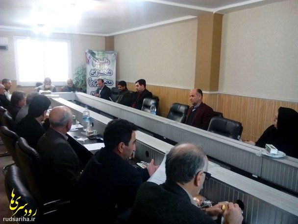 اجلاس ماهیانه روسای اتحادیه های صنفی اتاق اصناف رودسر برگزار شد
