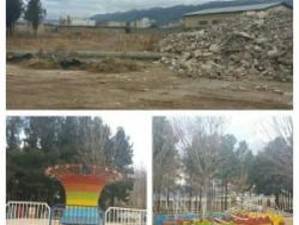 سرگردانی تدبیر در پارک شهدای ایوان +تصاویر