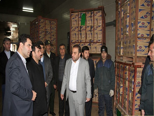 بازدید مسئولان بهارستانی از انبار کالاهای اساسی کشور