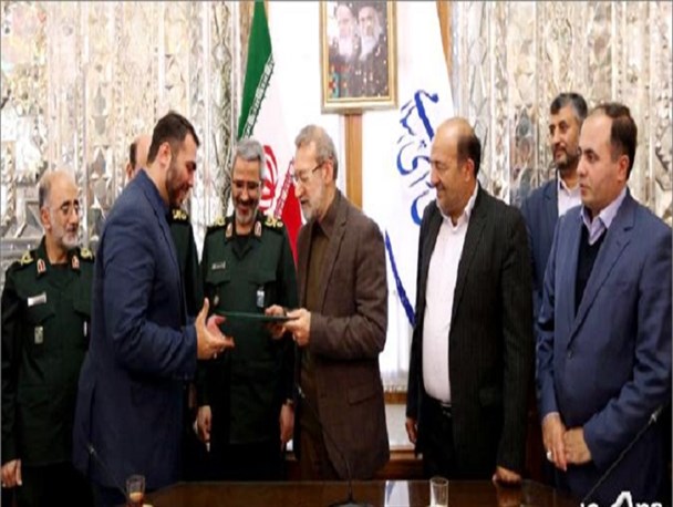 لاریجانی: بسیج دلیل قوام سپاه است/ غیب پرور: بسیج قوه مقننه حلقه مضاعف استحکام بسیج و مجلس است