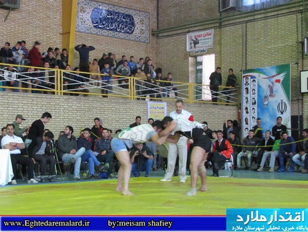 مسابقات کشوری کشتی با چوخه برگزار شد
