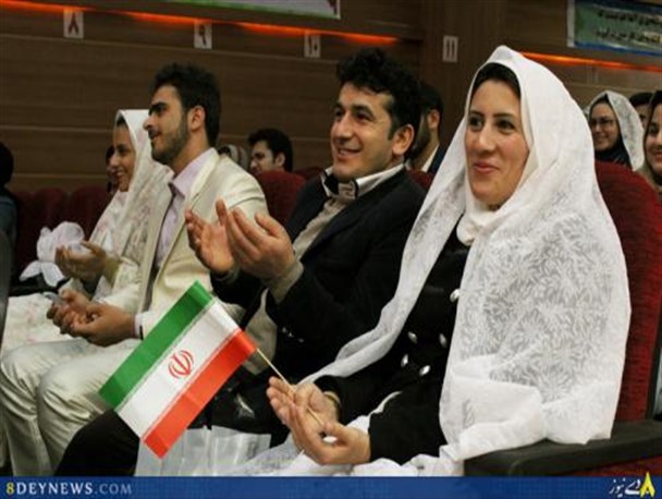 ازدواج دانشجویی ۵۰۰ زوج دانشگاه‌های‌ گیلان/ گزارش تصویری