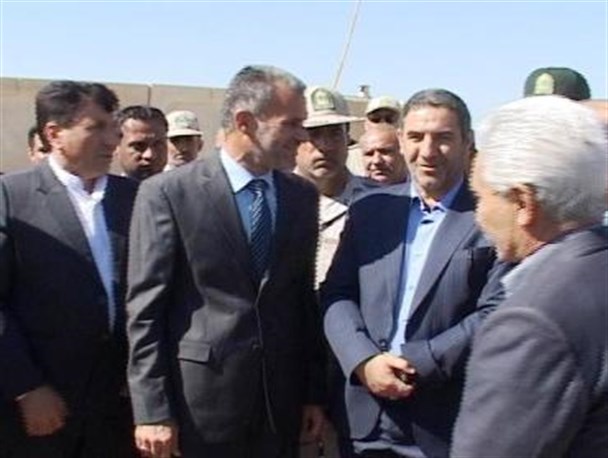 ملاقات مرزی و ورود استاندار واسط عراق به مهران