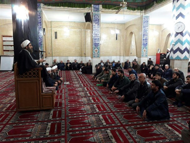 محفل عزای فاطمی در لوشان