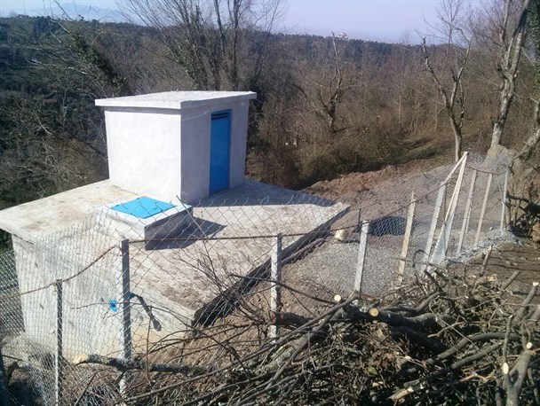 بهره برداری از مخزن ذخیره آب آشامیدنی روستای گیل ملک