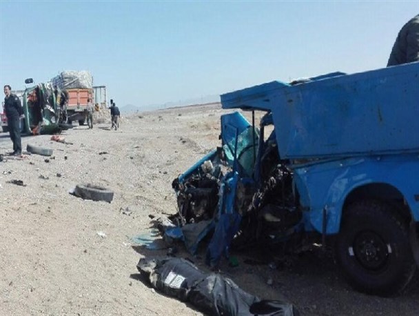 برخورد مرگبار خاور با نیسان حادثه آفرید