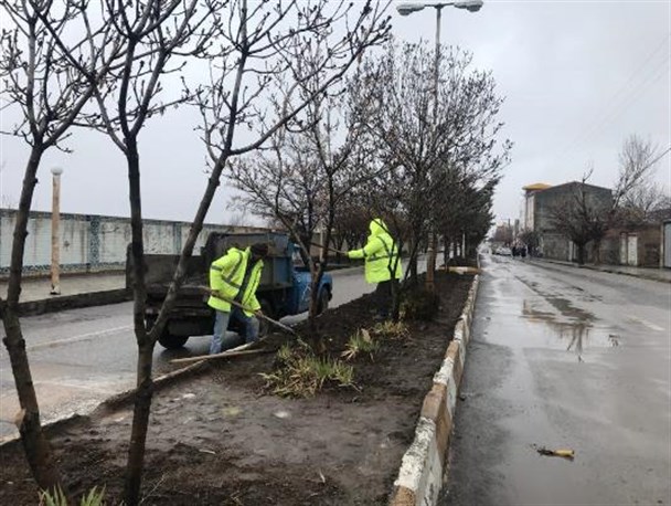 آماده سازی شهر گیوی در استقبال از مسافرین نوروزی