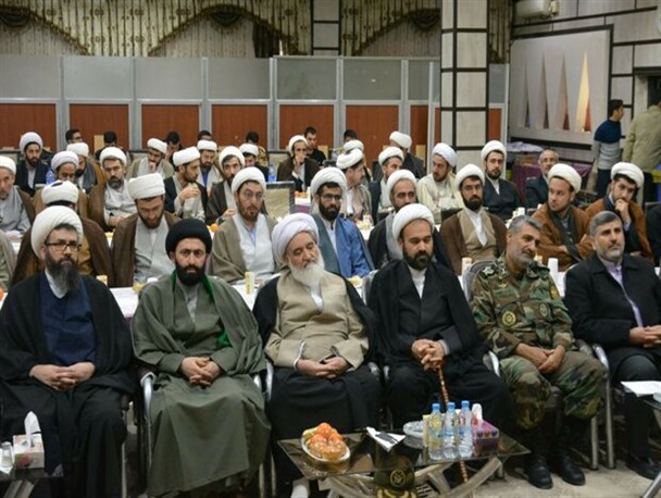 برگزاری گردهمایی روحانیون نیروهای مسلح کرمانشاه