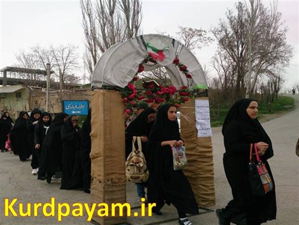اعزام سومین کاروان راهیان نور پیرانشهر به مناطق عملیاتی جنوب کشور