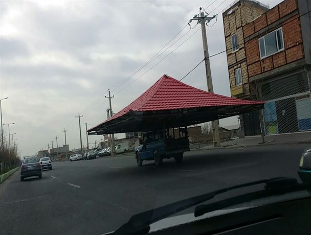 سقف متحرک ویلا در شبستر! + عکس