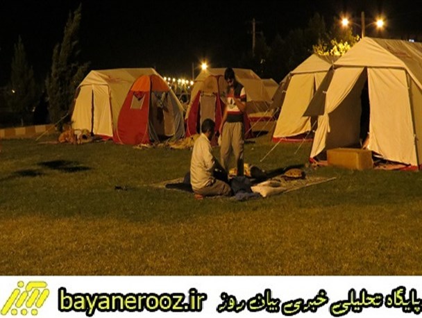 اسکان یک هزار و 730نفر در کمپ امدادی تنگ فنی
