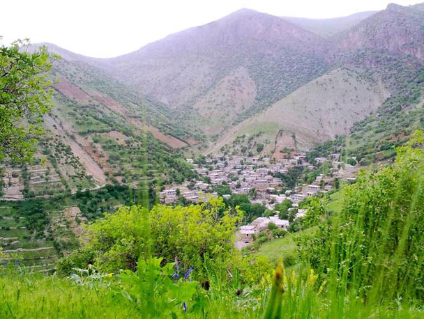 برگزاری تور روستاگردی در روستای ساتیاری بخش باینگان پاوه