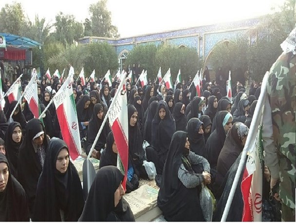 تصویری/ کاروان راهیان نور بیله سوار قدم در «هویزه» گذاشت