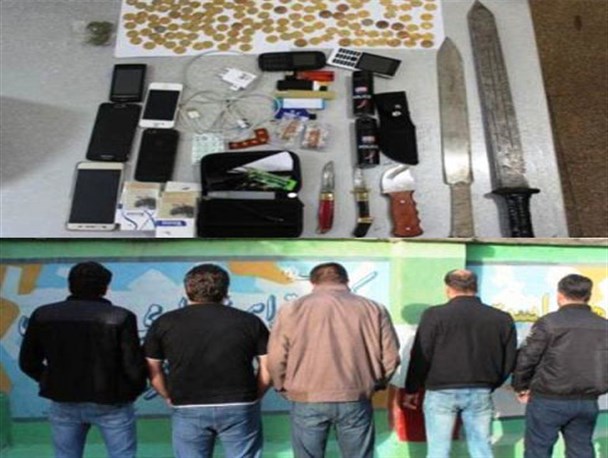 کشف 154 سکه تاریخی در شهرستان پارس آباد/ 5 قاچاقچی عتیقه دستگیر شد + عکس