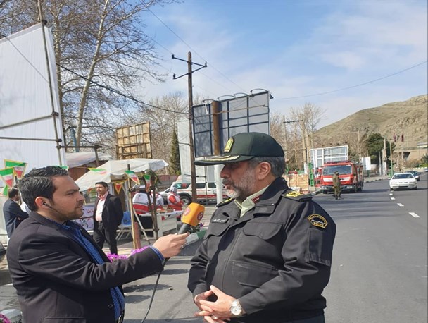 پلیس البرز برای دور دوم سفرهای نوروزی در آماده باش است/ کاهش 20 درصدی تصادفات در جاده چالوس