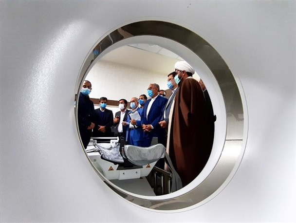 افتتاح بخش سی تی اسکن بیمارستان لقمان حکیم سرخس