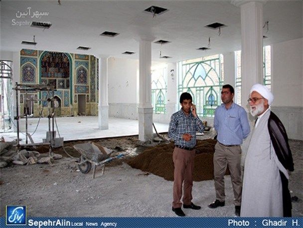 فاز اول مسجد امام خمینی (ره) تا ماه مبارک رمضان افتتاح خواهد شد/تصاویر