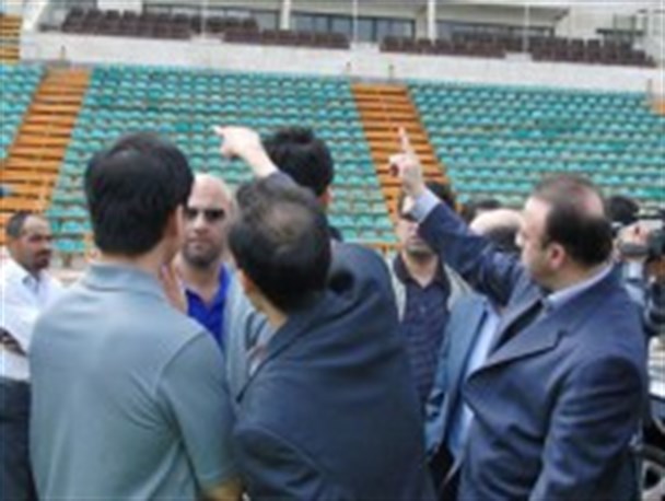 بازدید نمایندگان AFC از امکانات مشهد برای میزبانی رقابت های آسیا درسال۲۰۱۹