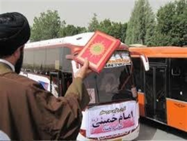 اعزام 4 هزارو 500 نفر از خراسان شمالی به مرقد امام خمینی (ره)