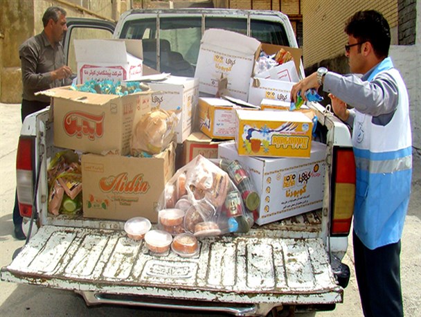 توقیف 600 کیلوگرم مواد غذایی غیرمجاز در سپیدان