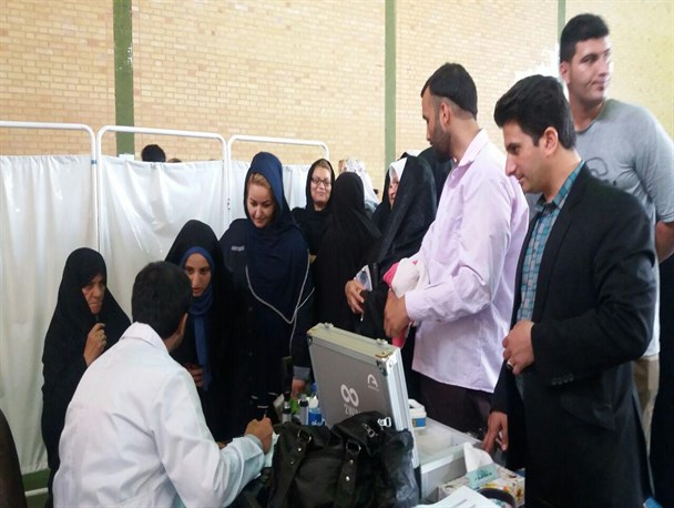 ویزیت رایگان 700 نفر از اهالی روستای محمدآباد قرچک