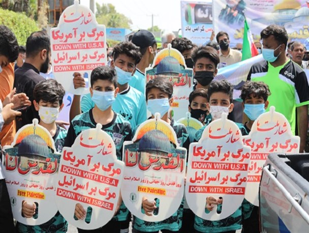 ندای همدلی با مردم مظلوم فلسطین از کرانه‌های خلیج‌فارس مخابره شد/ از حضور گسترده مردم روزه‌دار در راهپیمایی تا موج امید آفرینی دهه نودی‌ها