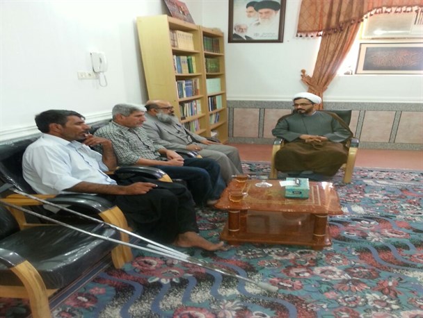 دیدار مسئولین با جانبازان شاخص شهرستان