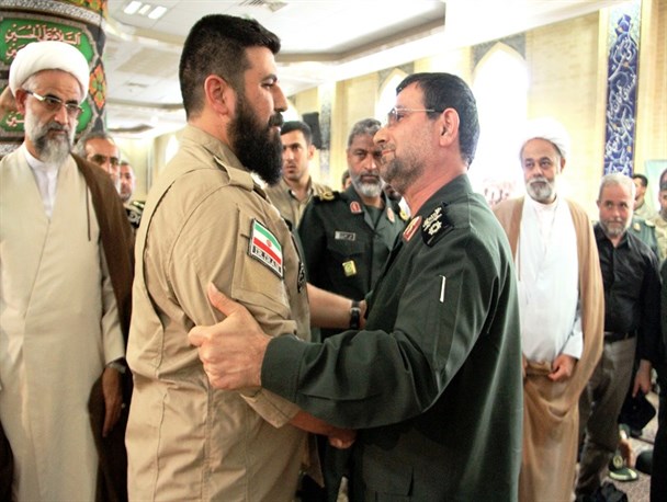 فرزند سردار شهید ناظری در بندرعباس+تصاویر