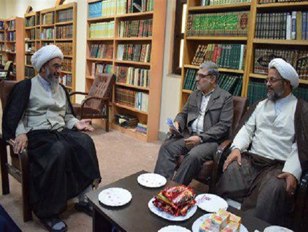 دیدار رئیس سازمان دارالقرآن الکریم با نماینده ولی فقیه در استان بوشهر+تصاویر