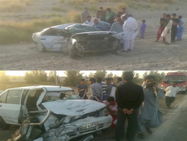 سانحه رانندگی در محور زابل به زاهدان پنج مصدوم برجای گذاشت