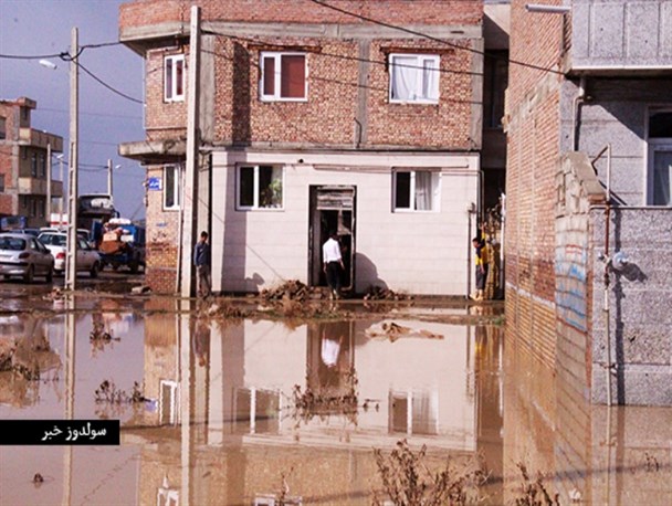 تسهیلات مناطق سیل زده نقده در هاله ای از ابهام