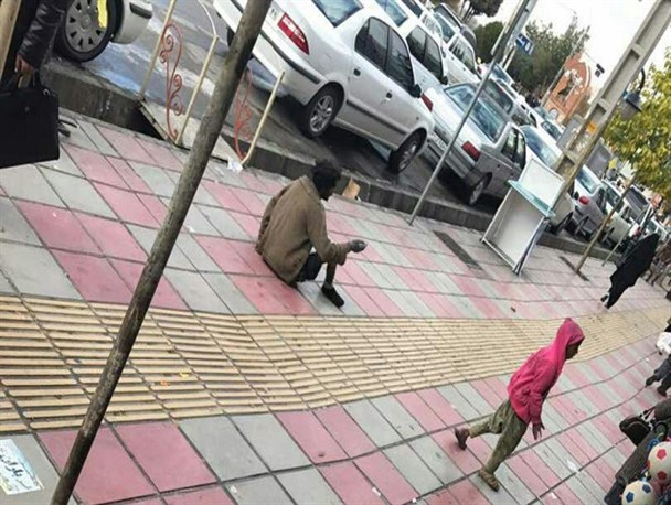 متکدیانی که به یک معضل در یاسوج تبدیل شده اند/وقتی بازار متکدیان در ماه رمضان سکه می شود+تصاویر