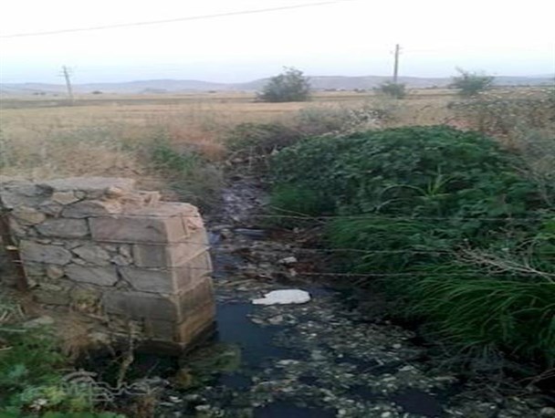 کانال فاضلاب روستای بهره عنا داد اهالی این روستا را در آورد+تصاویر