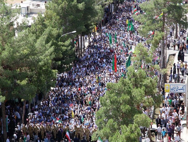 پاسخ قاطع کرمانی ها به «معامله قرن» در روز جهانی قدس+تصاویر