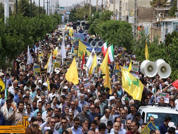 فریادهایی برای رهایی فلسطین/ ای قدس سحر نزدیک است