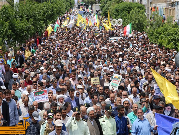 راهپیمایی روز جهانی قدس در سمنان
