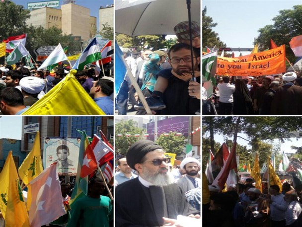 تصاویر راهپیمایی روز قدس در پایتخت معنوی انقلاب