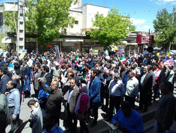 حضور دشمن شکن مردم استان زنجان در راهپیمایی روز قدس به روایت تصویر