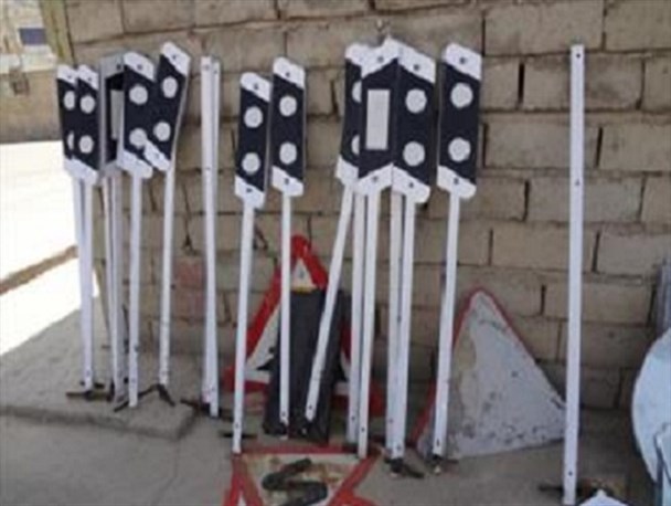 وقتی سرقت علائم ایمنی در جاده ها، مرگ آور می شود/ برخورد دستگاه قضا با تخریبگران اموال عمومی