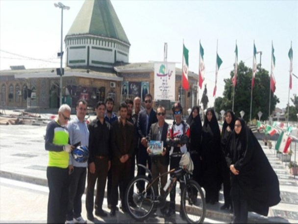 آغاز تور ایرانگردی دوچرخه‌سوار بابلسری+تصویر