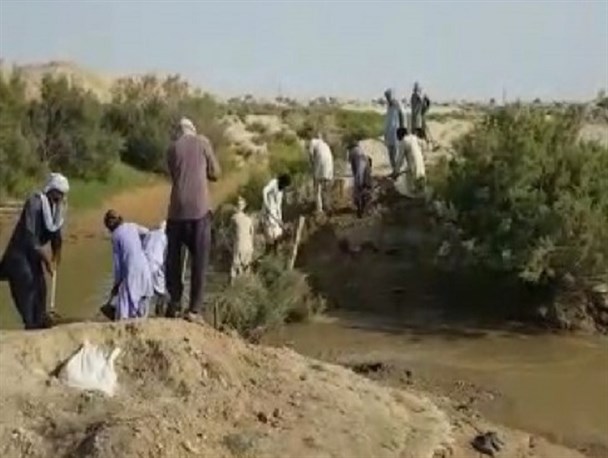 کشت تابستانه کشاورزان با مشکل رو به رو شد/آب بند های دستی بلای جان محصولات کشاورزی زابل