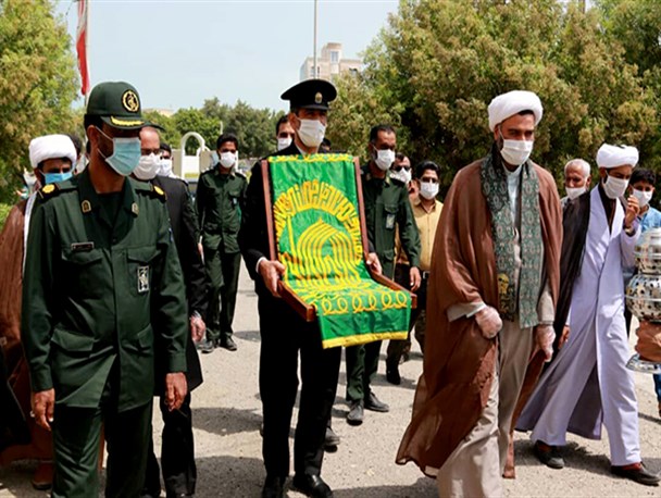 عطر حضور خدام رضوی در شهرستان خاتم پیچید