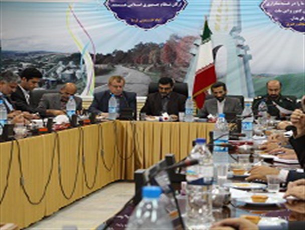اولین شورای اداری با حضور سرپرست جدید فرمانداری نکا
