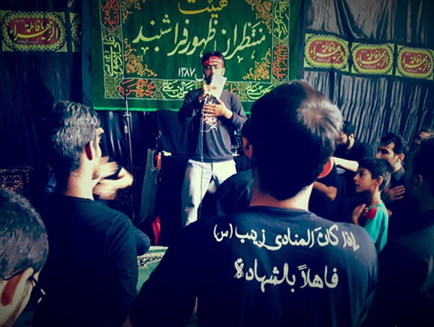 مراسم سوگواری شهادت امام جعفر صادق (ع) در فراشبند برگزار شد